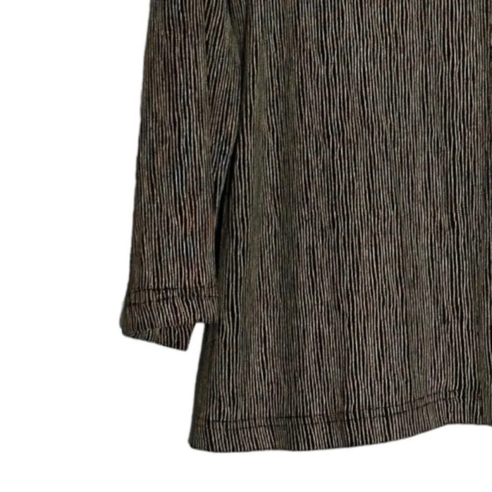 Vintage Ronni Nicole Medium Cardigan Topper‎ One Button Stretch Shoulder Pads